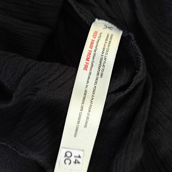 Free People Adella Corset Maxi Dress Black Strapless Lace Size Small - Picture 9 of 14